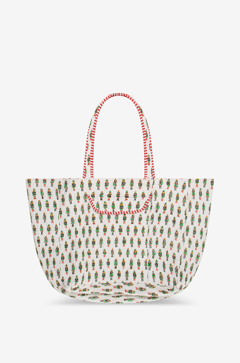 Shopper aus gesteppter Baumwolle Nutcrackers