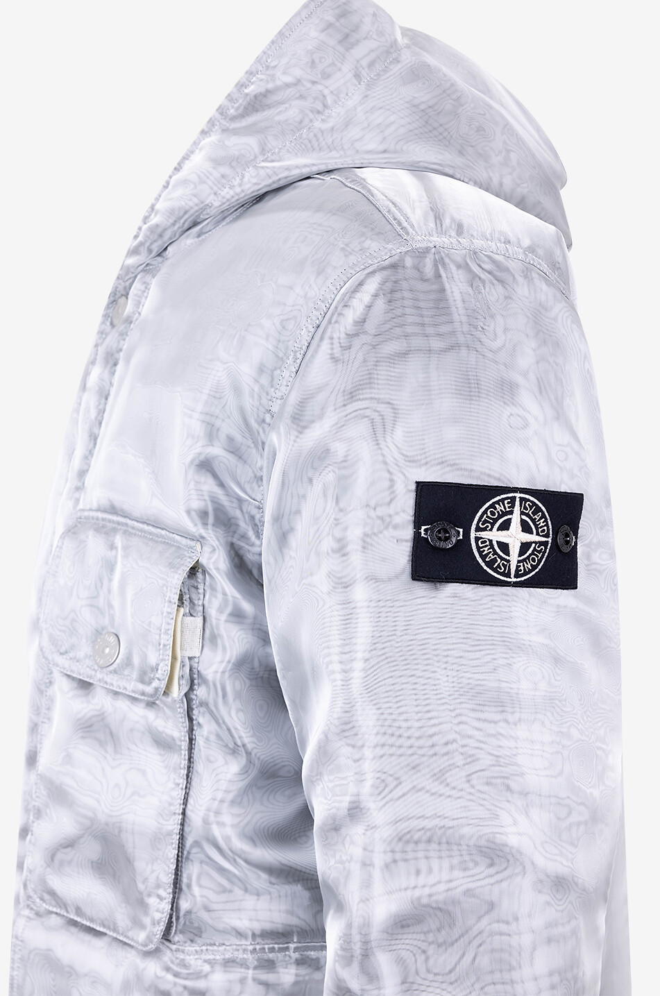 STONE ISLAND Daunenparka 45799 Metal Mesh PVD Nanotechnology Herren GRAU 3