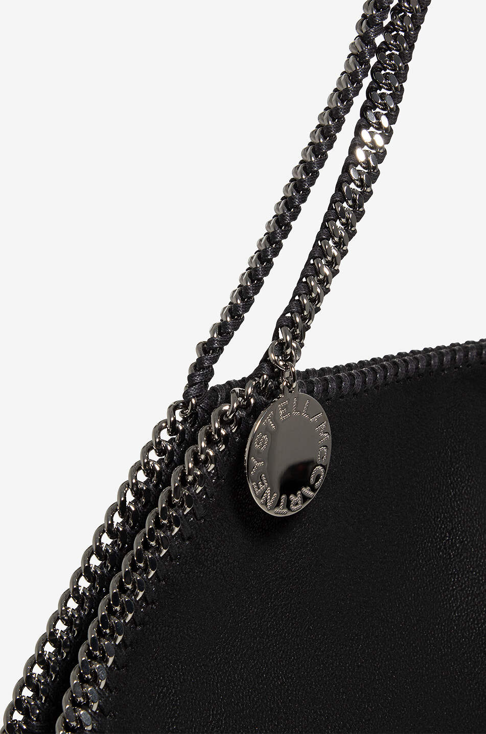 STELLA McCARTNEY Shopper aus Kunstwildleder Baby Bella Shaggy Deer Damen SCHWARZ 5