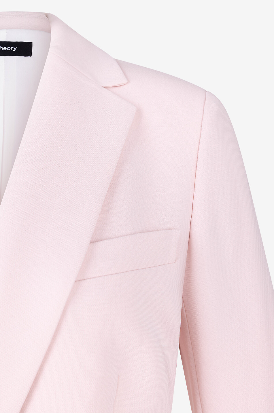 Staple Blazer B slim-fit single-breasted jacket in crepe