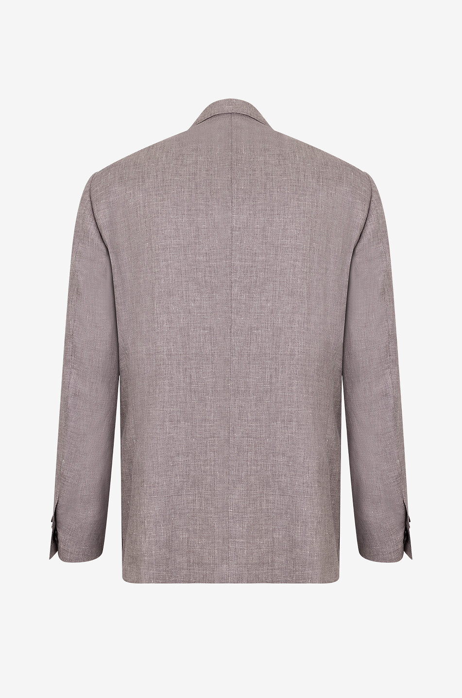 CORNELIANI Einreihiger Blazer aus Schurwolle Leinen und Seide Herren MITTELBRAUN 2