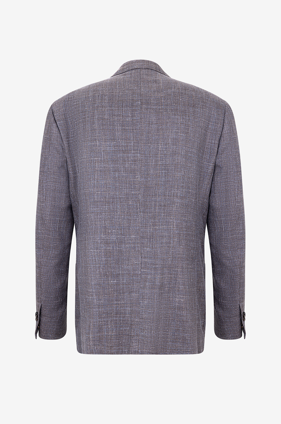 CORNELIANI Blazer aus Schurwoll- und Leinentweed Herren MITTELBRAUN 2