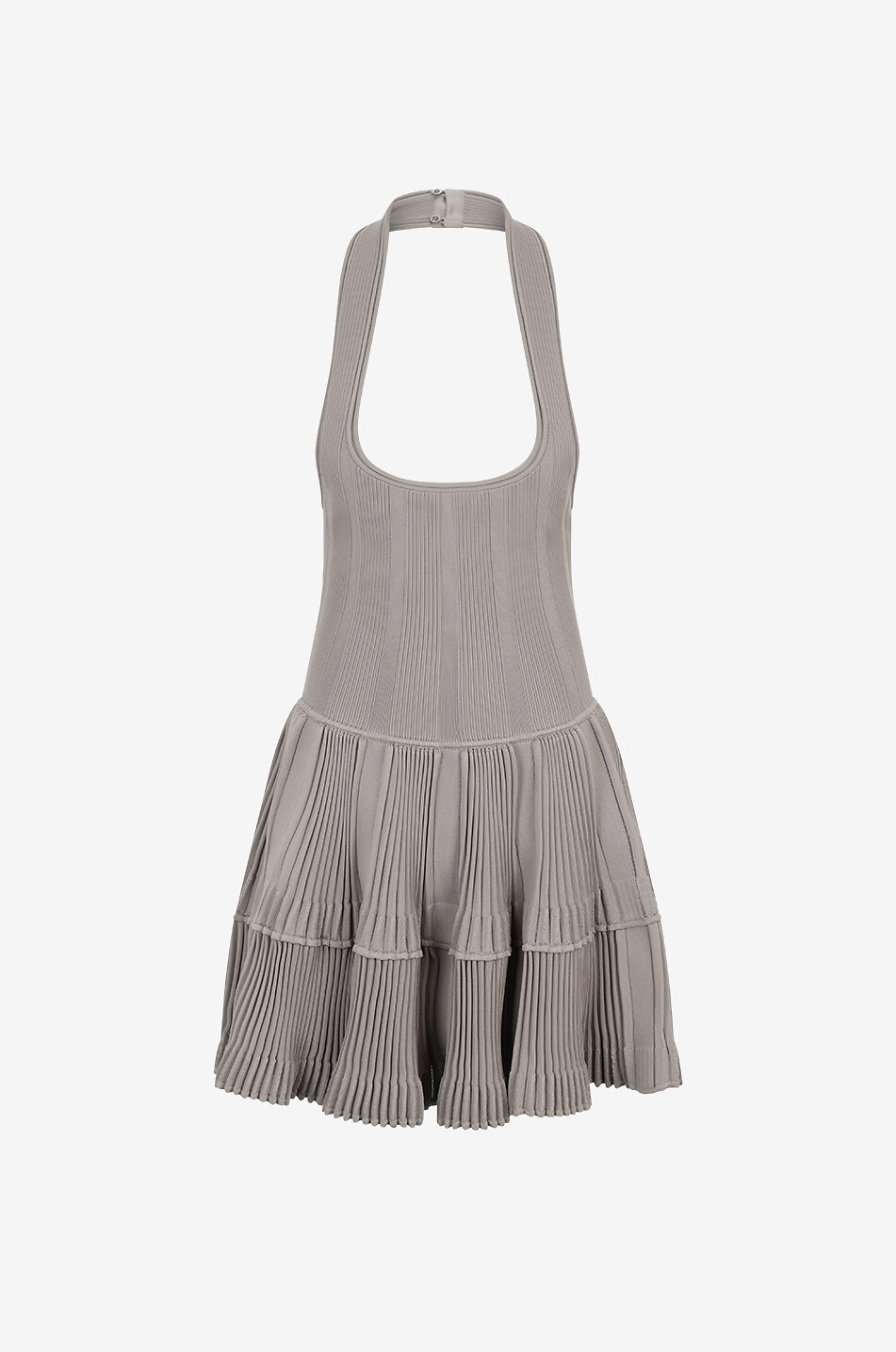 Mini robe en maille dos-nu Crinoline