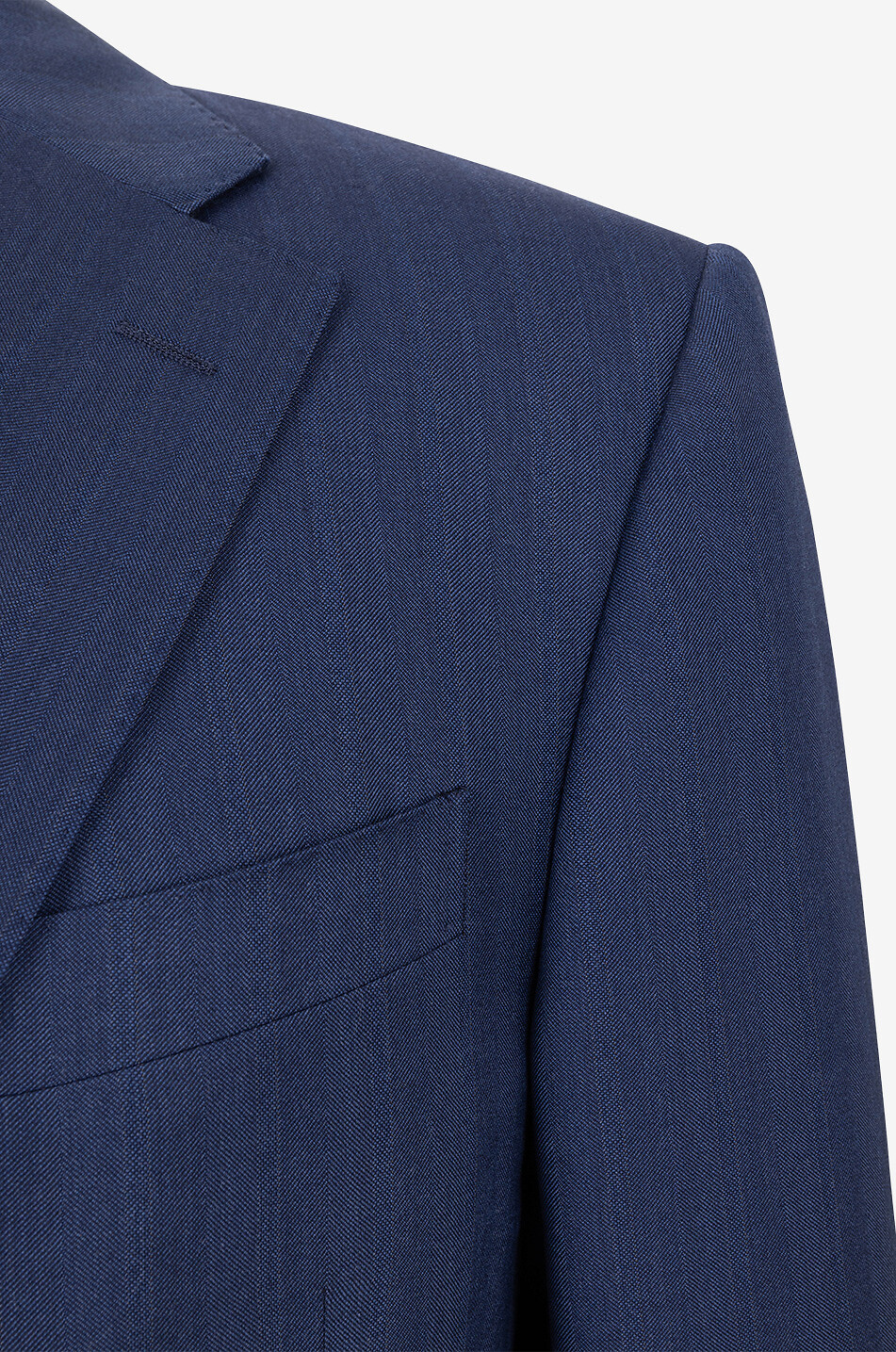 Herringbone virgin wool suit