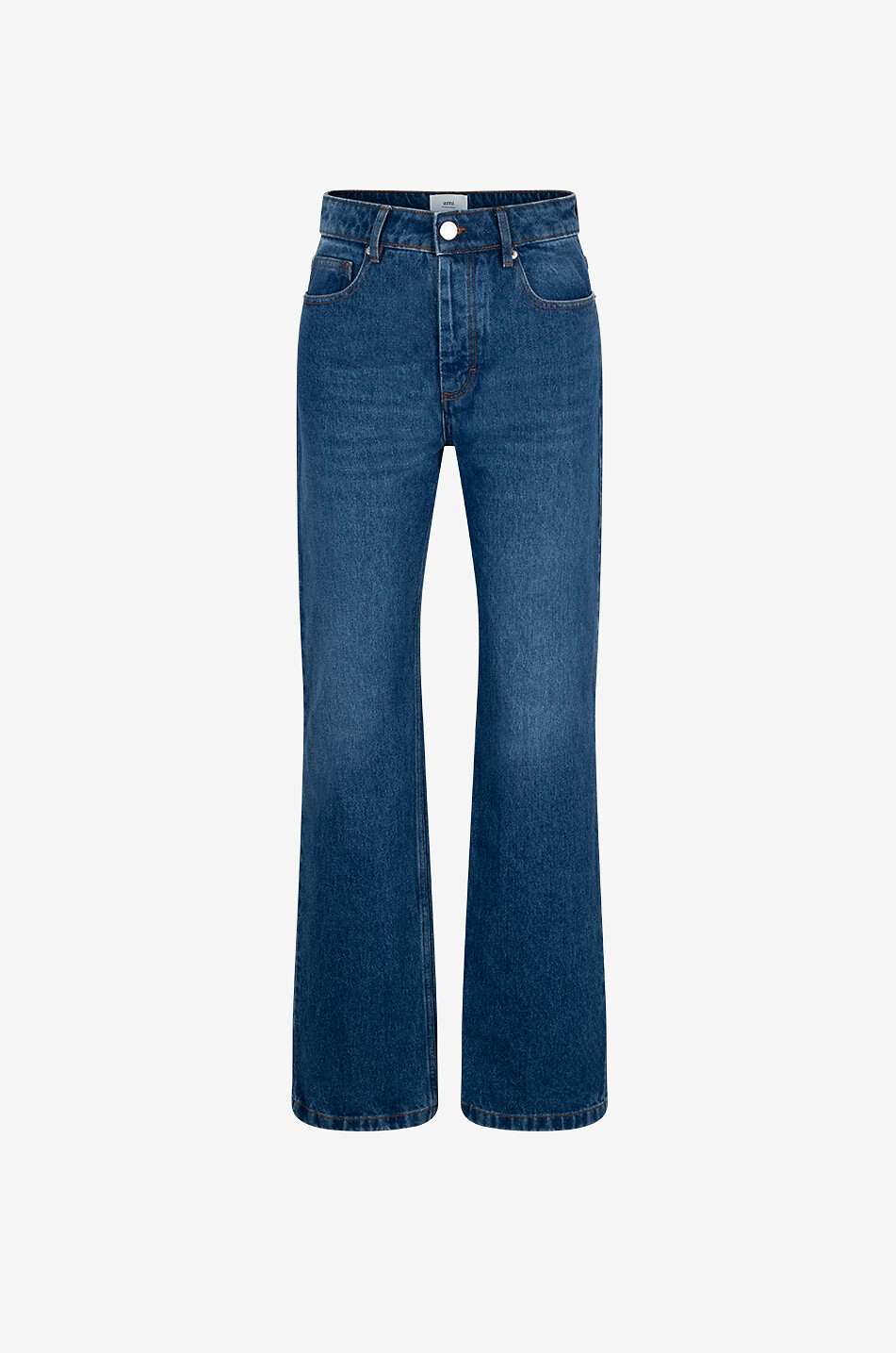 Jean droit Bleu Used