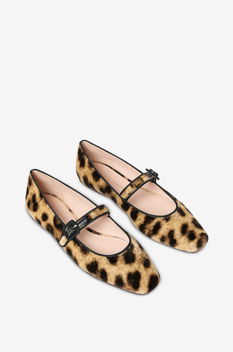 LOEFFLER RANDALL Riemchenballerinas aus Stoff Ginger Damen Braun 3