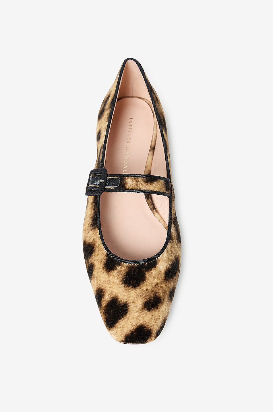 LOEFFLER RANDALL Riemchenballerinas aus Stoff Ginger Damen Braun 6