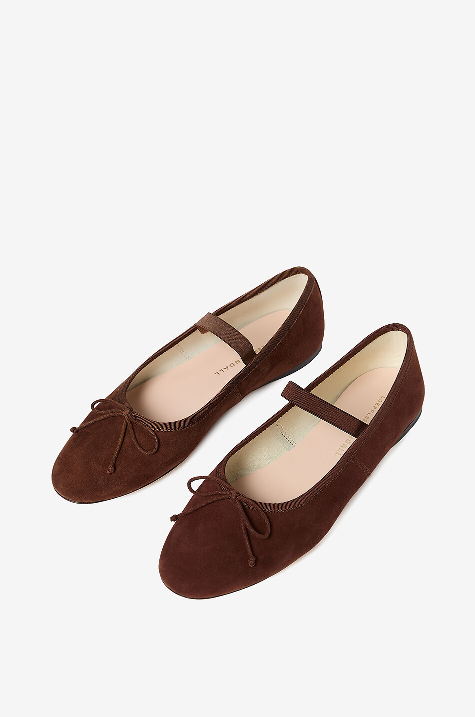 LOEFFLER RANDALL Ballerinas aus Lammleder Leonie Damen BRAUN 3