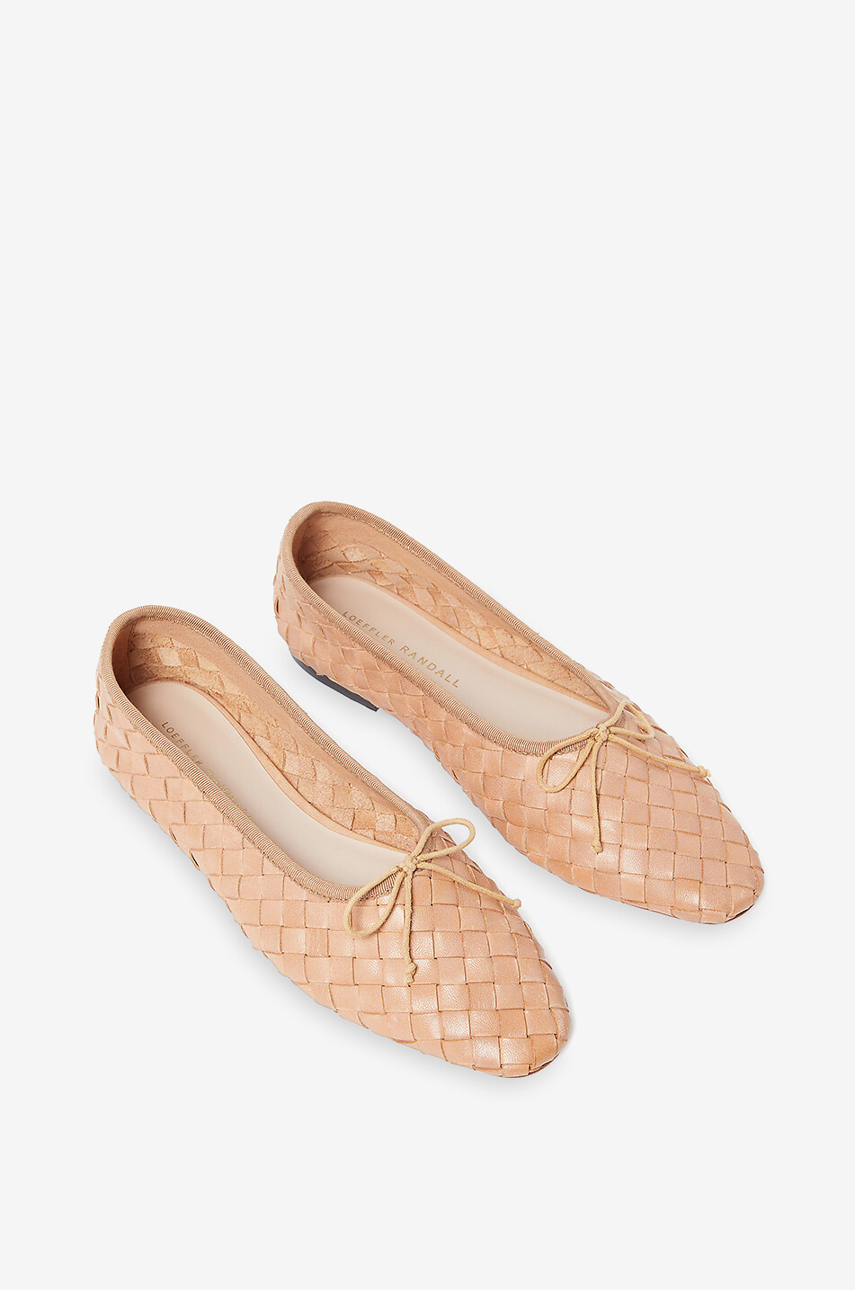 LOEFFLER RANDALL Flecht-Ballerinas aus Rindsleder Landry Damen BEIGE 4