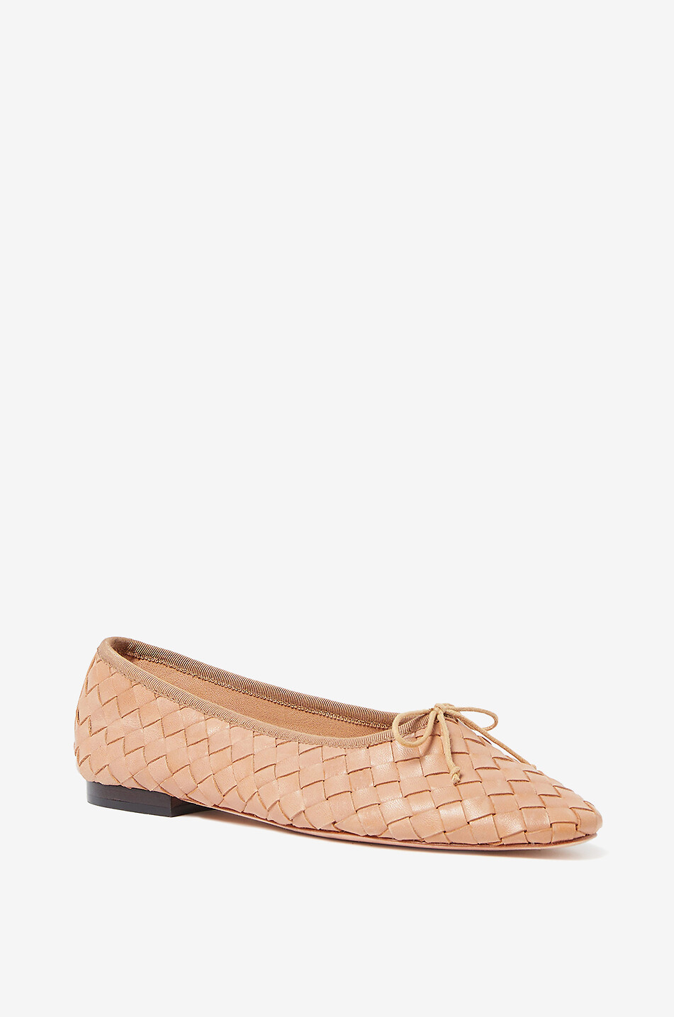 LOEFFLER RANDALL Flecht-Ballerinas aus Rindsleder Landry Damen BEIGE 1