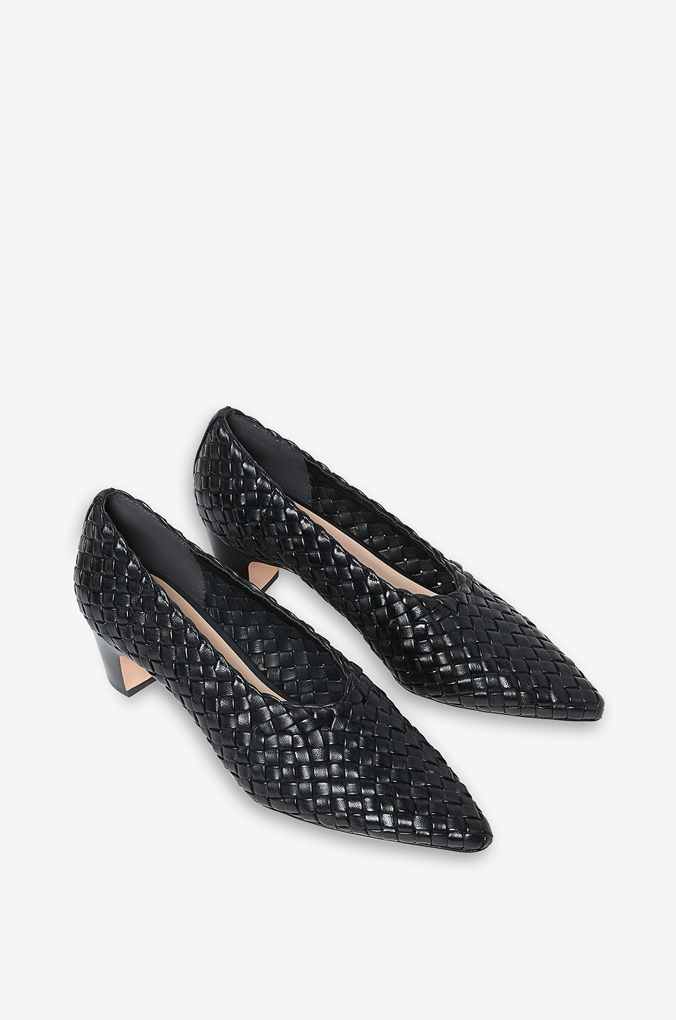 Flecht-Pumps aus Ziegenleder Maeve 50