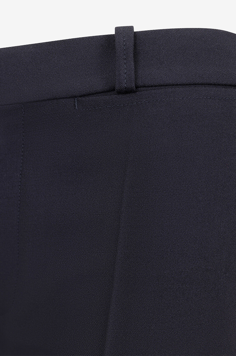 CHLOE Ausgestellte Kostümhose aus Grain de Poudre-Wolle Damen SCHWARZ 6