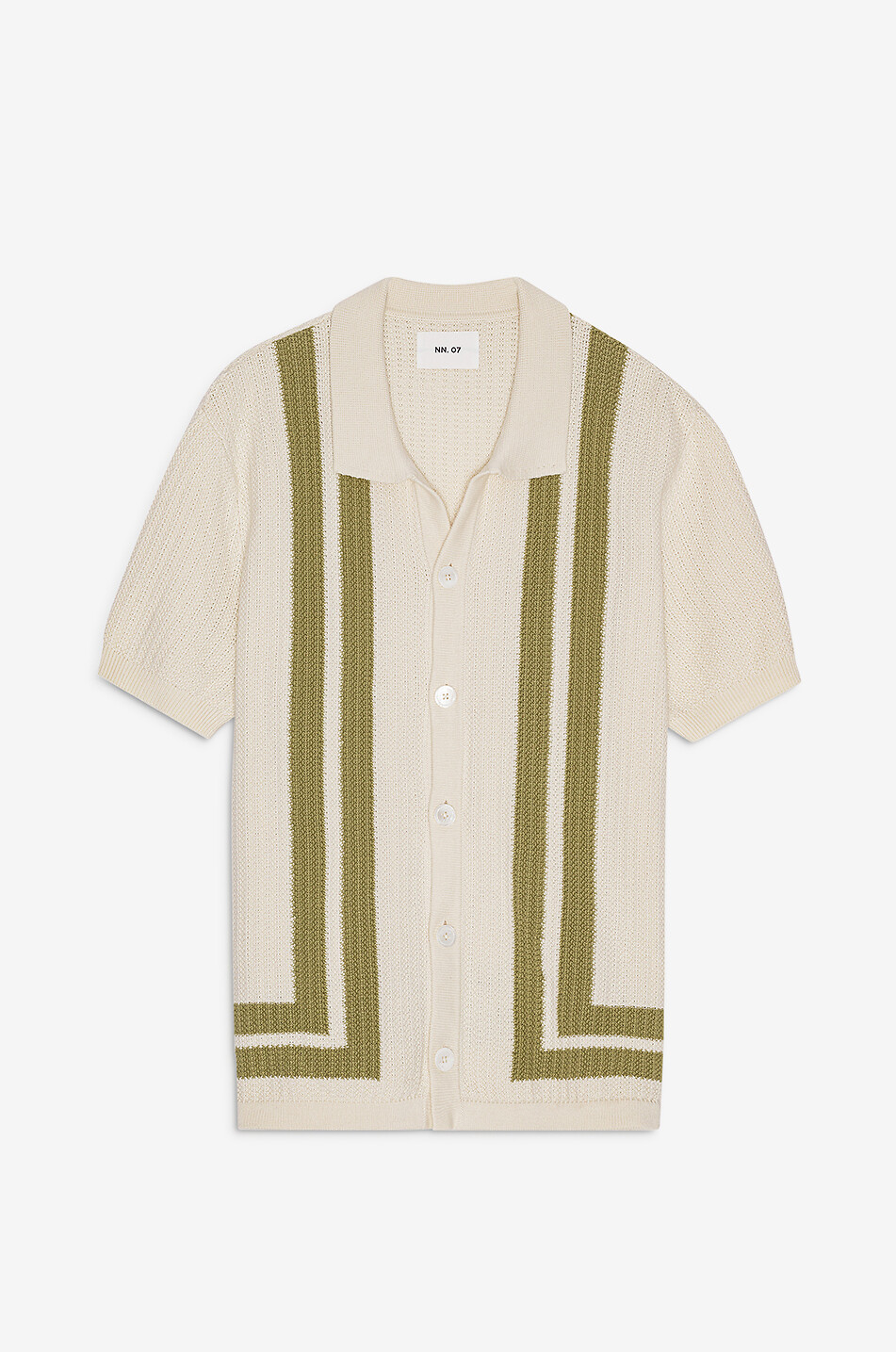 Hemd aus Leinen im Lochstrick Ares