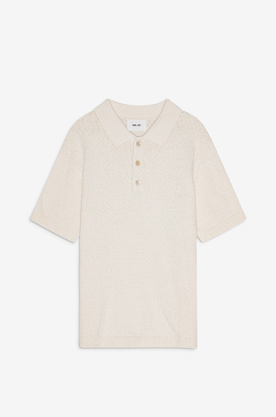NN07 Kurzärmeliges Polohemd aus Baumwolle Randy Herren BEIGE 1