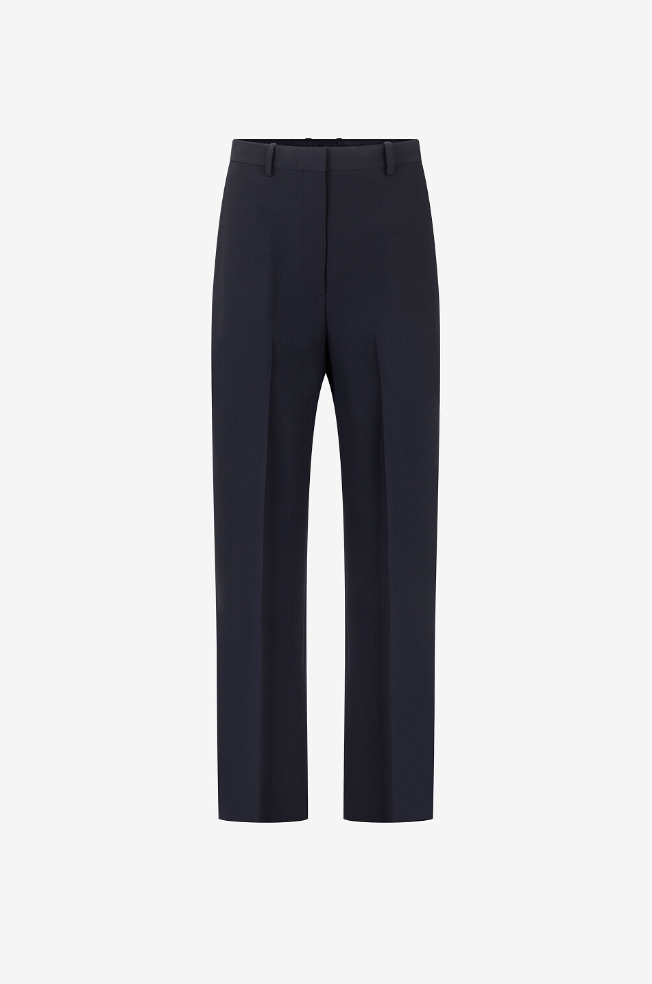 THEORY Hose mit hoher Taille aus Admiral-Crêpe Damen SCHWARZ 1