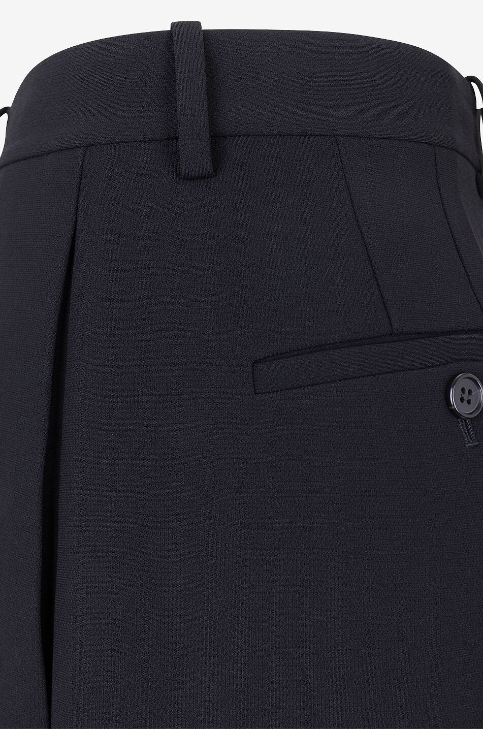 THEORY Hose mit hoher Taille aus Admiral-Crêpe Damen SCHWARZ 3