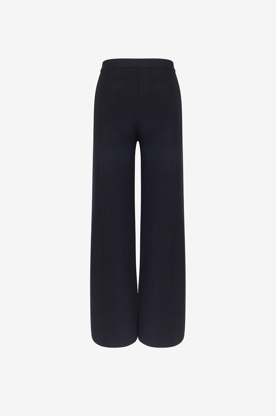 THEORY High-rise jersey wide-leg trousers Women BLACK 2