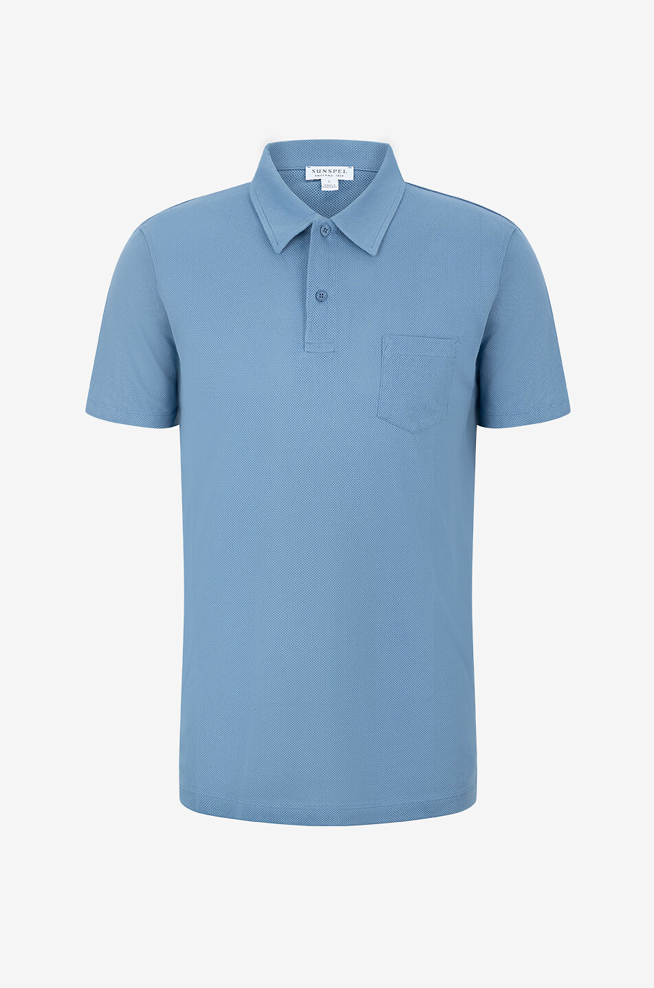 Riviera Supima cotton piqué slim fit polo shirt