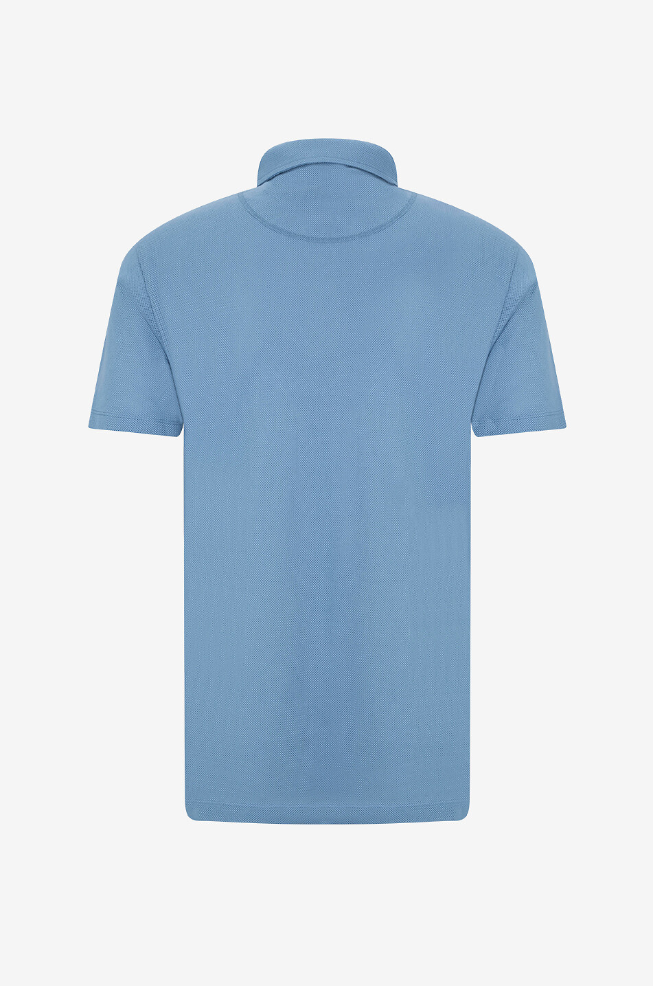 SUNSPEL Riviera Supima cotton piqué slim fit polo shirt Men LIGHT BLUE 2
