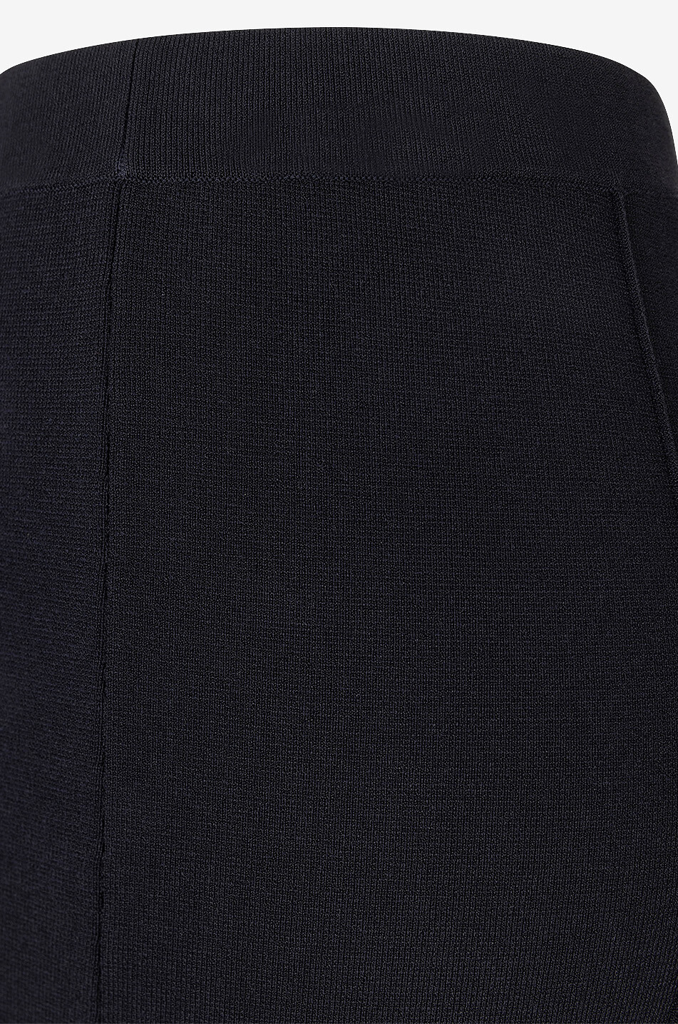 THEORY Crepe knit cropped flared trousers Women BLACK 3