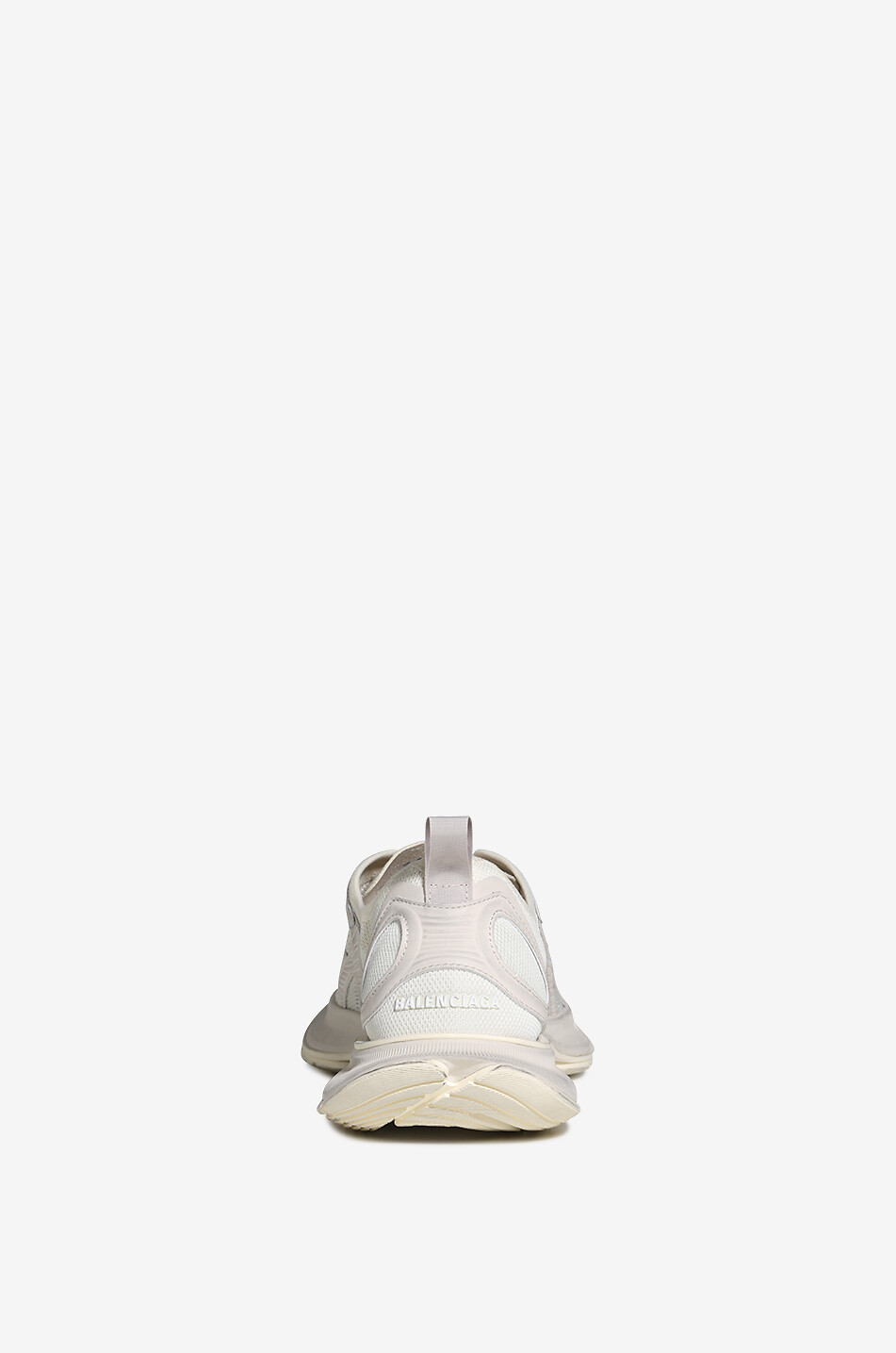 BALENCIAGA Baskets basses en mesh Circuit Homme BEIGE 4