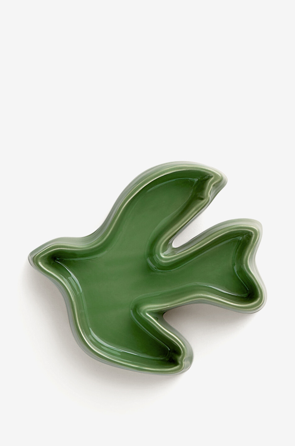 Vide-poche en grès colombe Dova