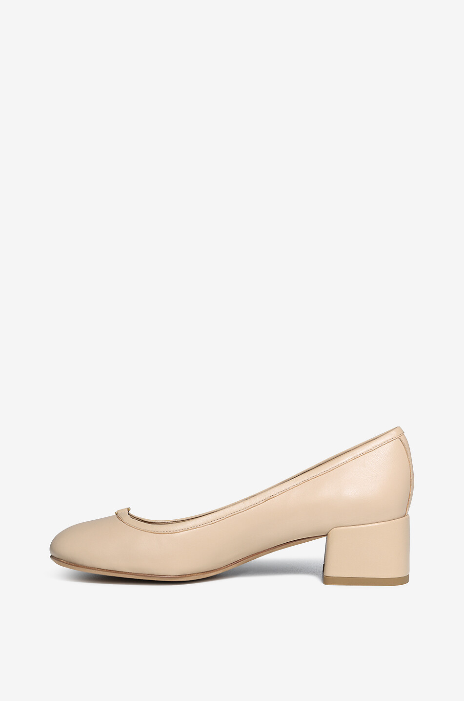 CHLOE Marcie 45 leather pumps Women BEIGE 3