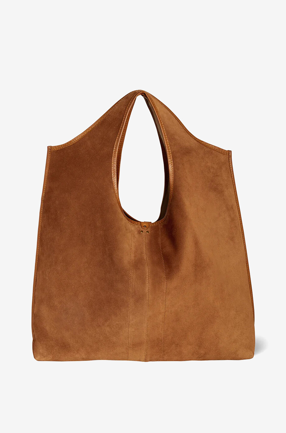 JEROME DREYFUSS Paco suede tote bag Women MEDIUM BROWN 1