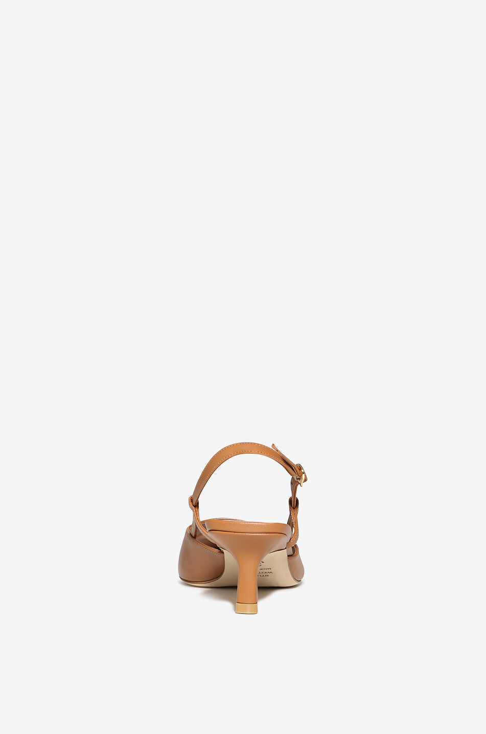 STUART WEITZMAN Slingback-Pumps aus Glattleder Vinnie 50 Damen [akeneo-beigefonce] 4