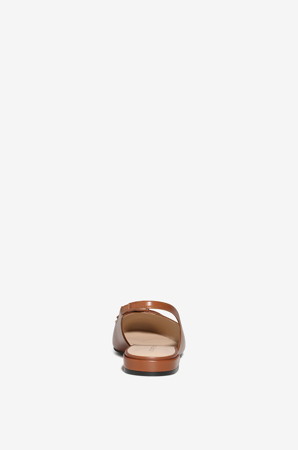 STUART WEITZMAN Zweifarbige Slingback-Ballerinas Sleek Bow Damen DUNKELBRAUN 4