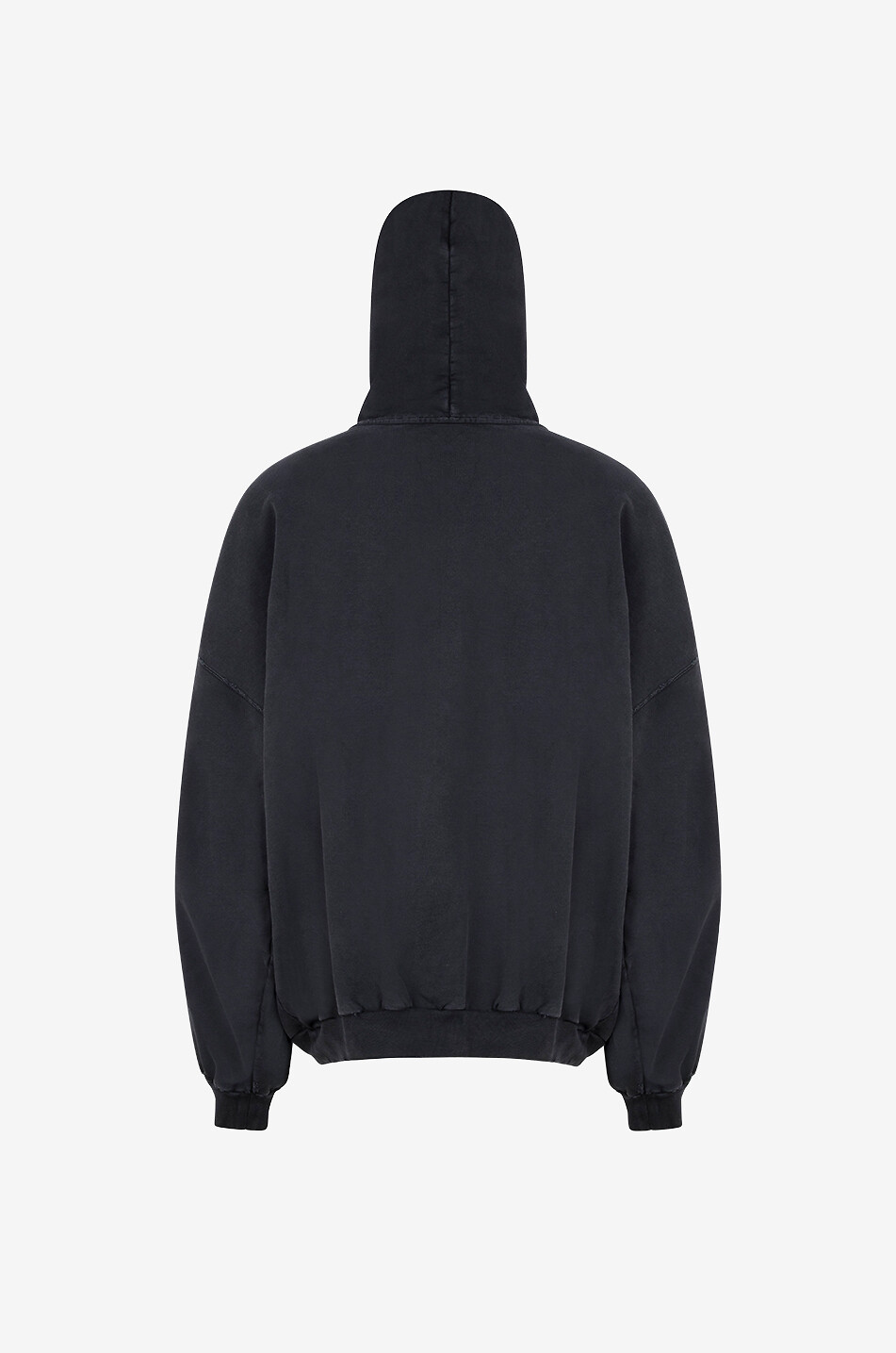 Used-Look-Kapuzensweatshirt 3B Liquified Large Fit