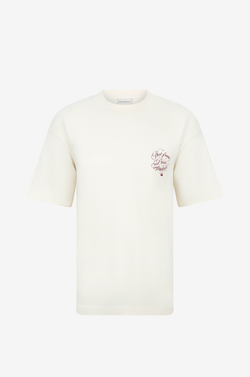 Kurzarm-T-Shirt Le T-shirt Slogan Vignes.