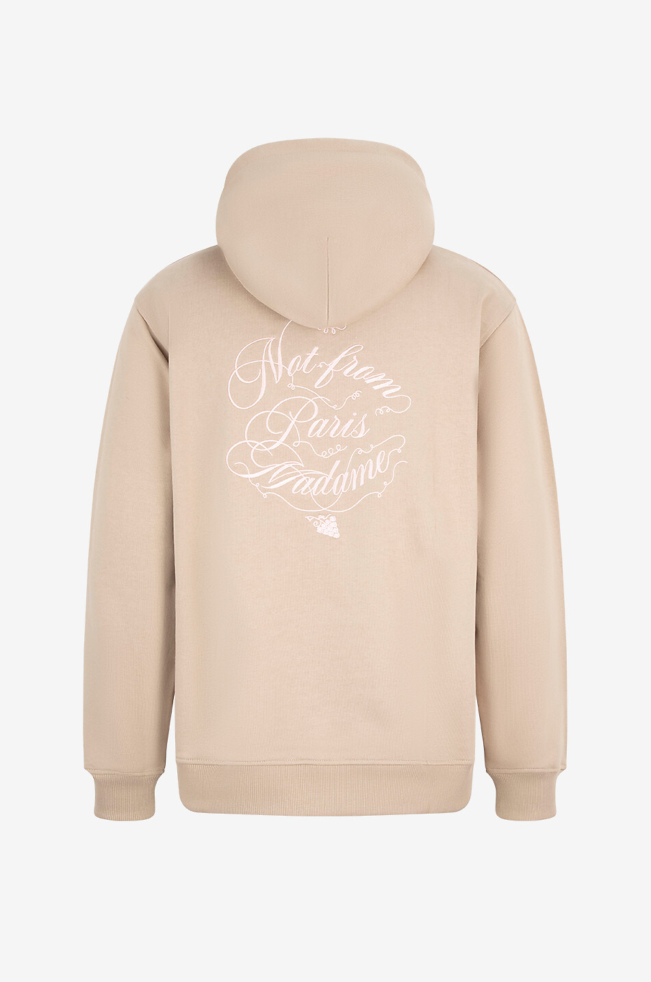 DROLE DE MONSIEUR Sweat-shirt à capuche Le Hoodie Slogan Vignes. Homme BEIGE 2