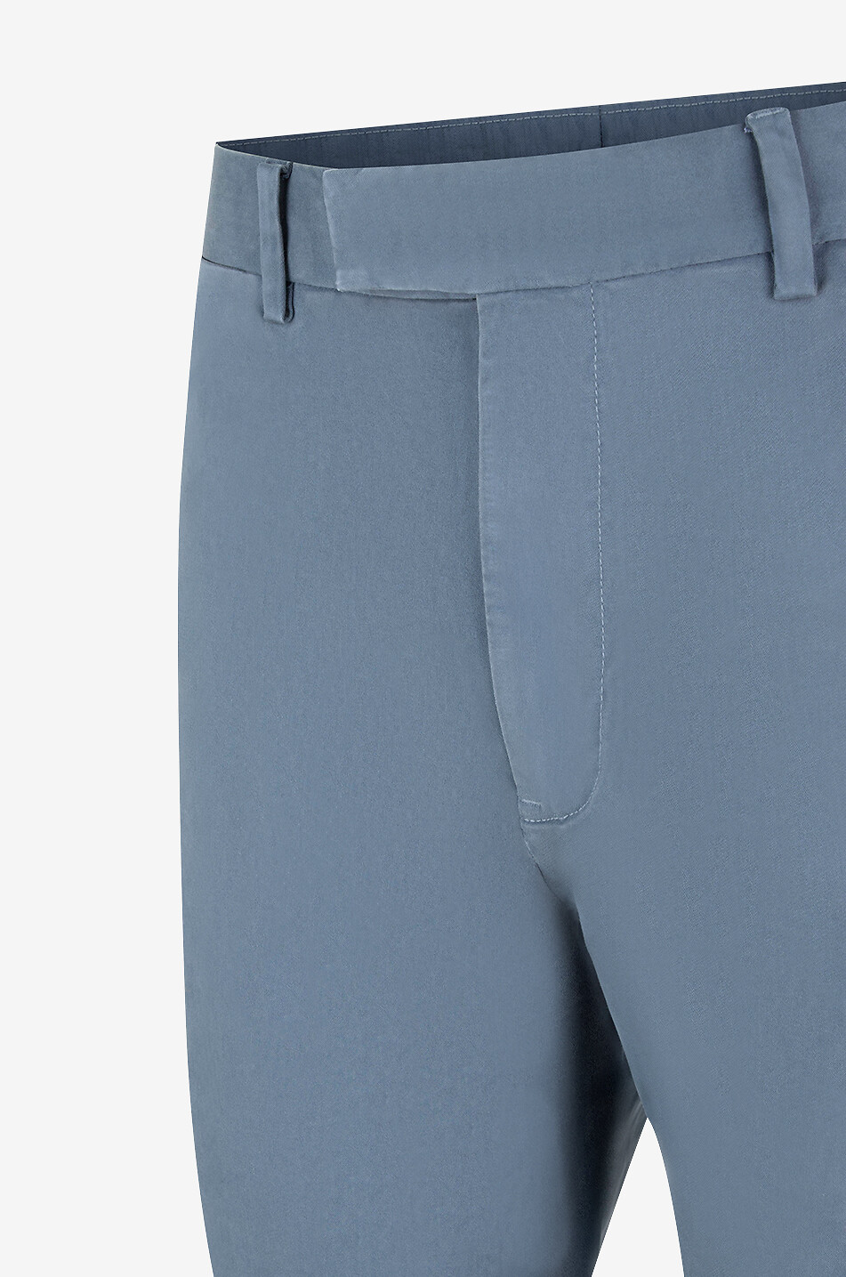 POLO RALPH LAUREN Jarrett satinette slim fit chino trousers Men DARK BLUE 8
