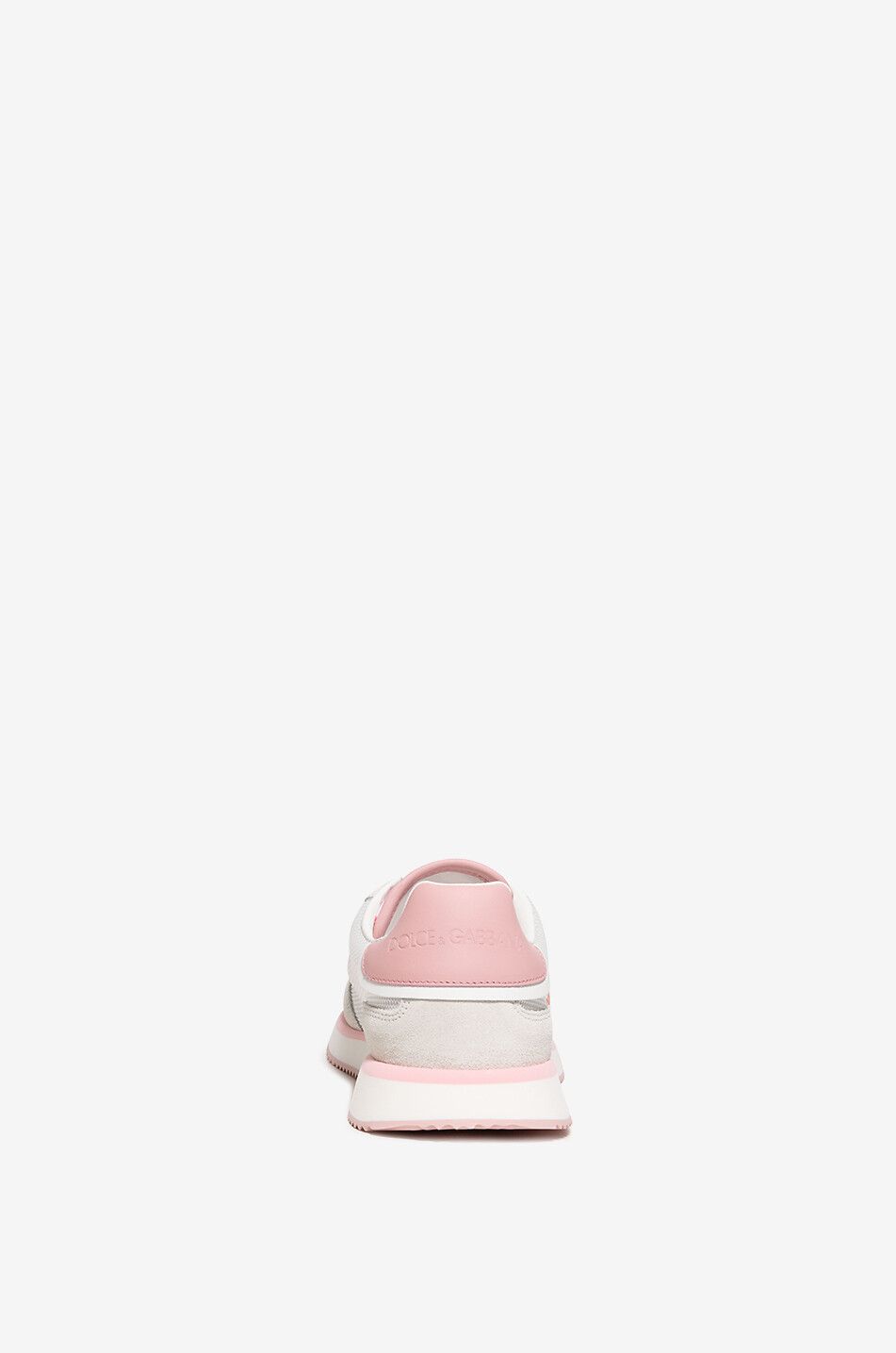 DOLCE & GABBANA DG Cushion low-top mesh and suede sneakers Women MULTI COLOURED 4