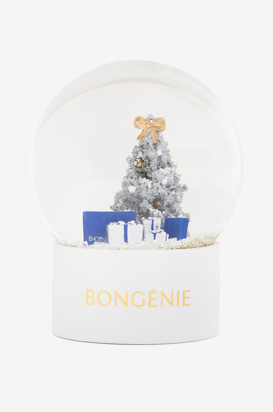 IMPACT EMOTION Boule à neige Noël au Bongénie Maison Incolore 2