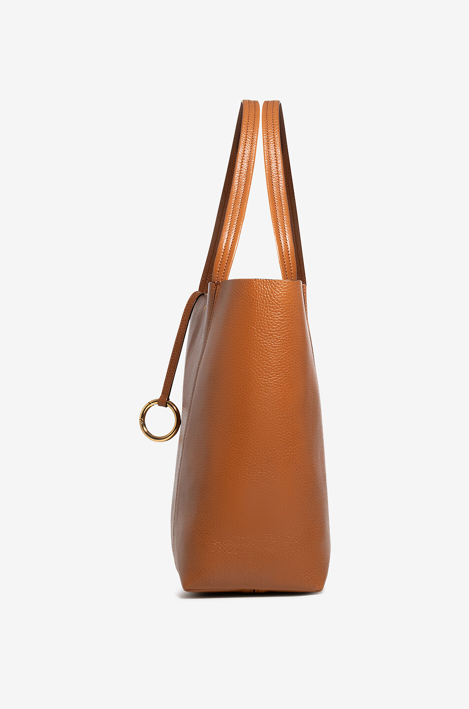 CHLOE Sac cabas en cuir grainé Chloé Spin Femme MARRON CLAIR 4