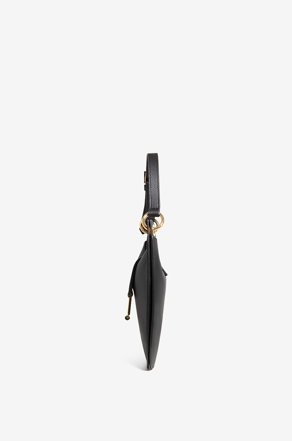 TOM FORD Tara Small Crossbody grained leather hobo bag Women BLACK 3