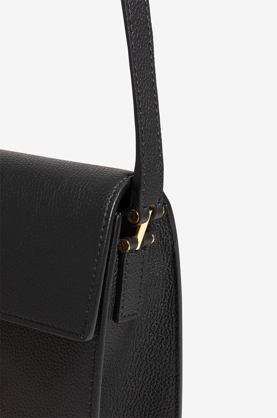 TOM FORD Tara Mini grained leather cross body bag Women BLACK 5