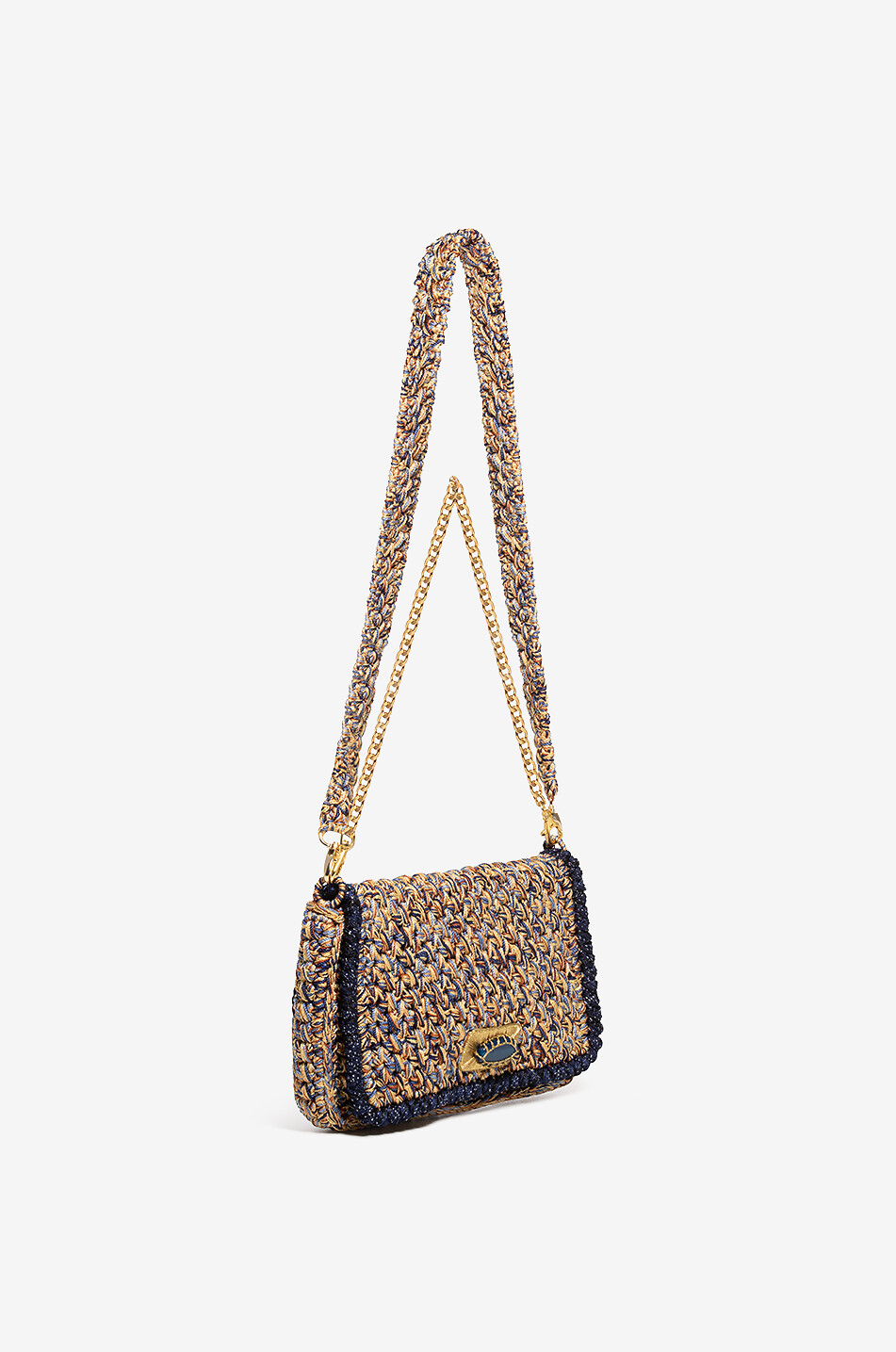 BOKS&BAUM PARIS Sac porté épaule crocheté Bel Ami Prestige Femme MULTICOLORE 5