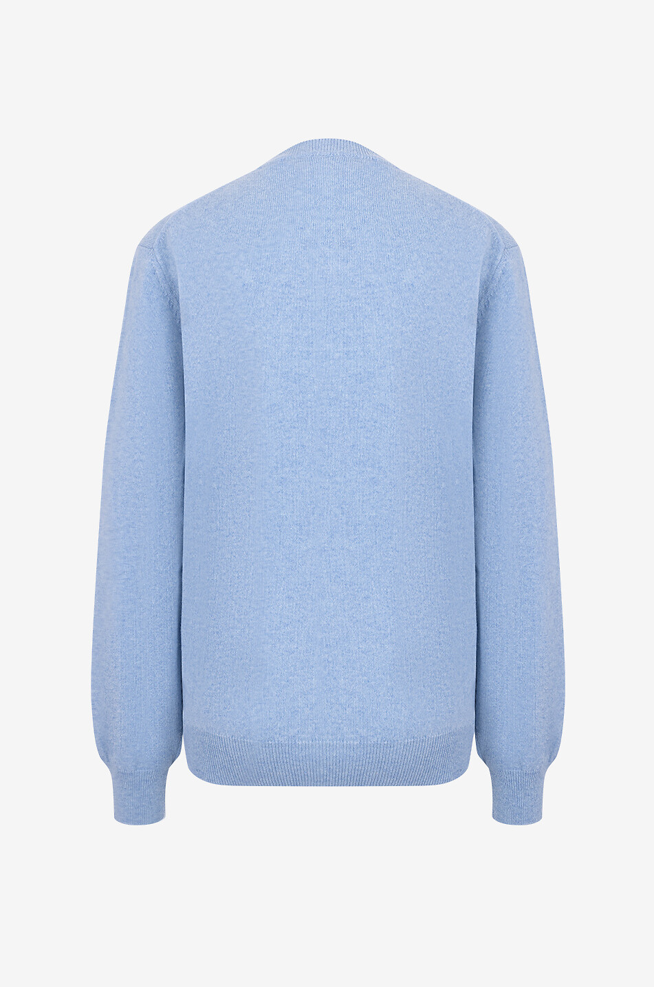 COMME DES GARCONS PLAY Pullover mit V-Ausschnitt aus Wolle Red Heart Damen HELLBLAU 2