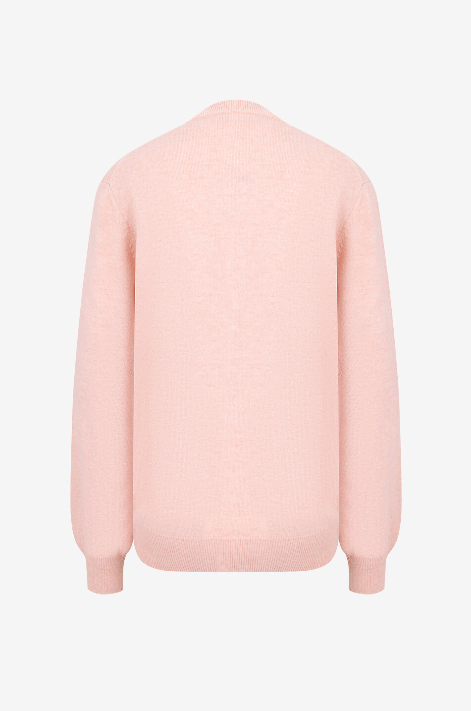 Pull à col en V en laine Red Heart
