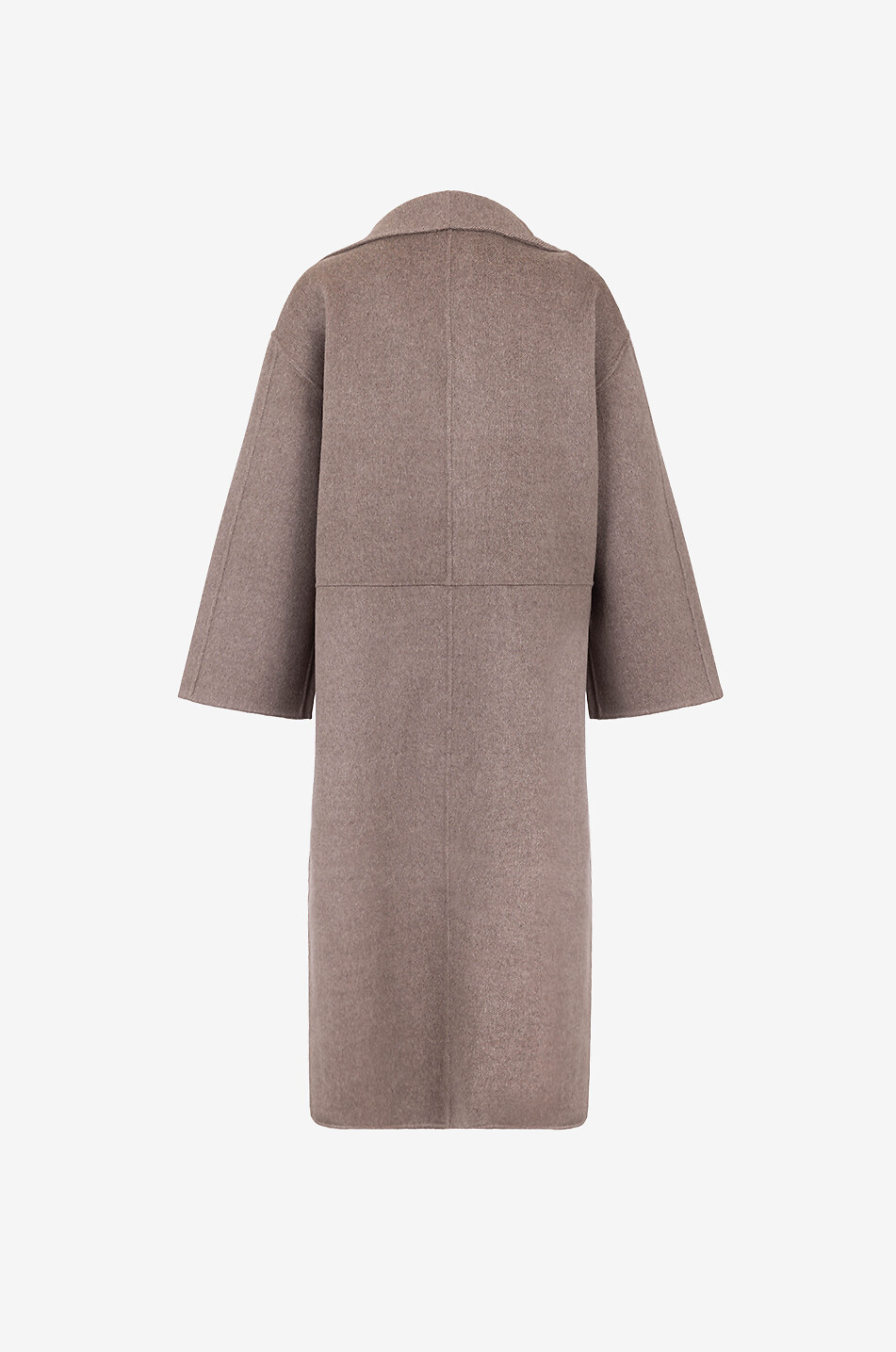 TOTEME Langer Mantel aus Wolle und Kaschmir Damen BRAUN 2