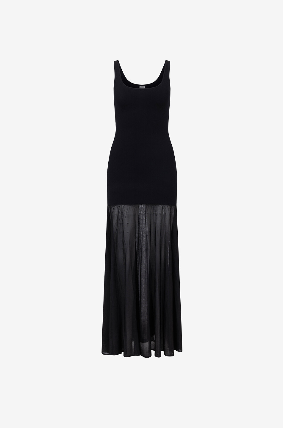 TOTEME Viscose long dress Women BLACK 1