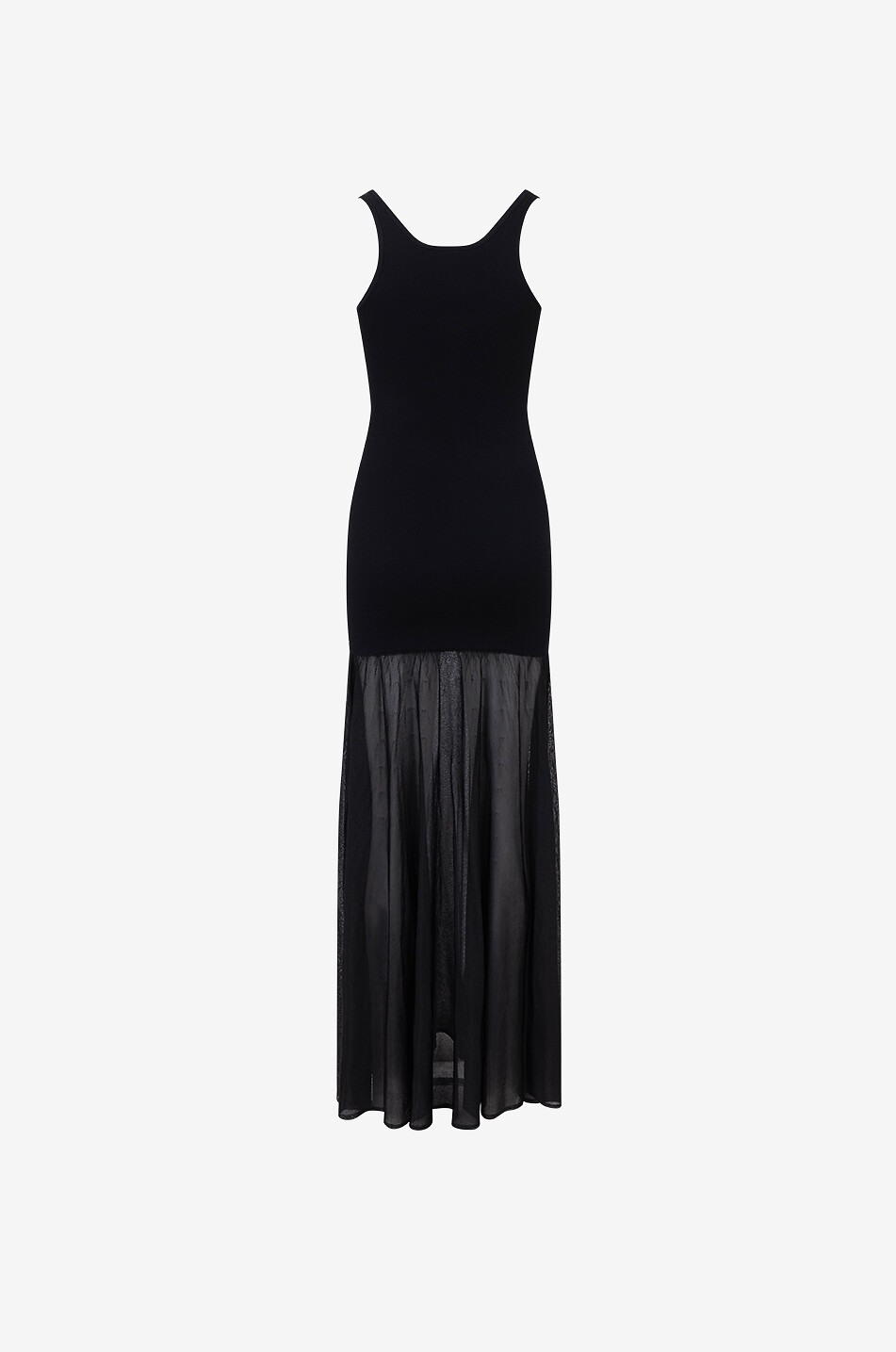 TOTEME Viscose long dress Women BLACK 2