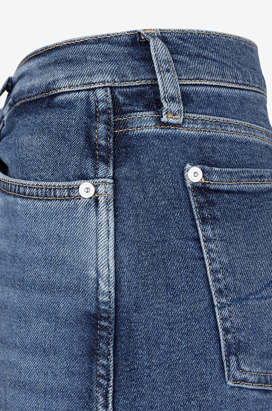 Lotta Bay cotton and modal wide-leg jeans