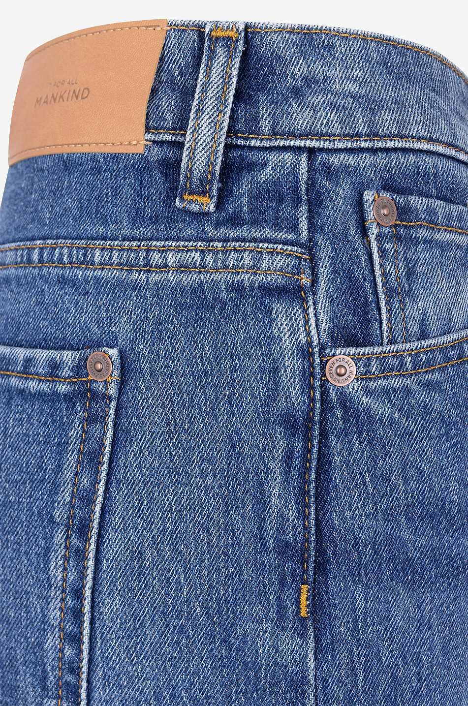 7 FOR ALL MANKIND Tess Jasper cotton wide-leg jeans Women BLUE 3
