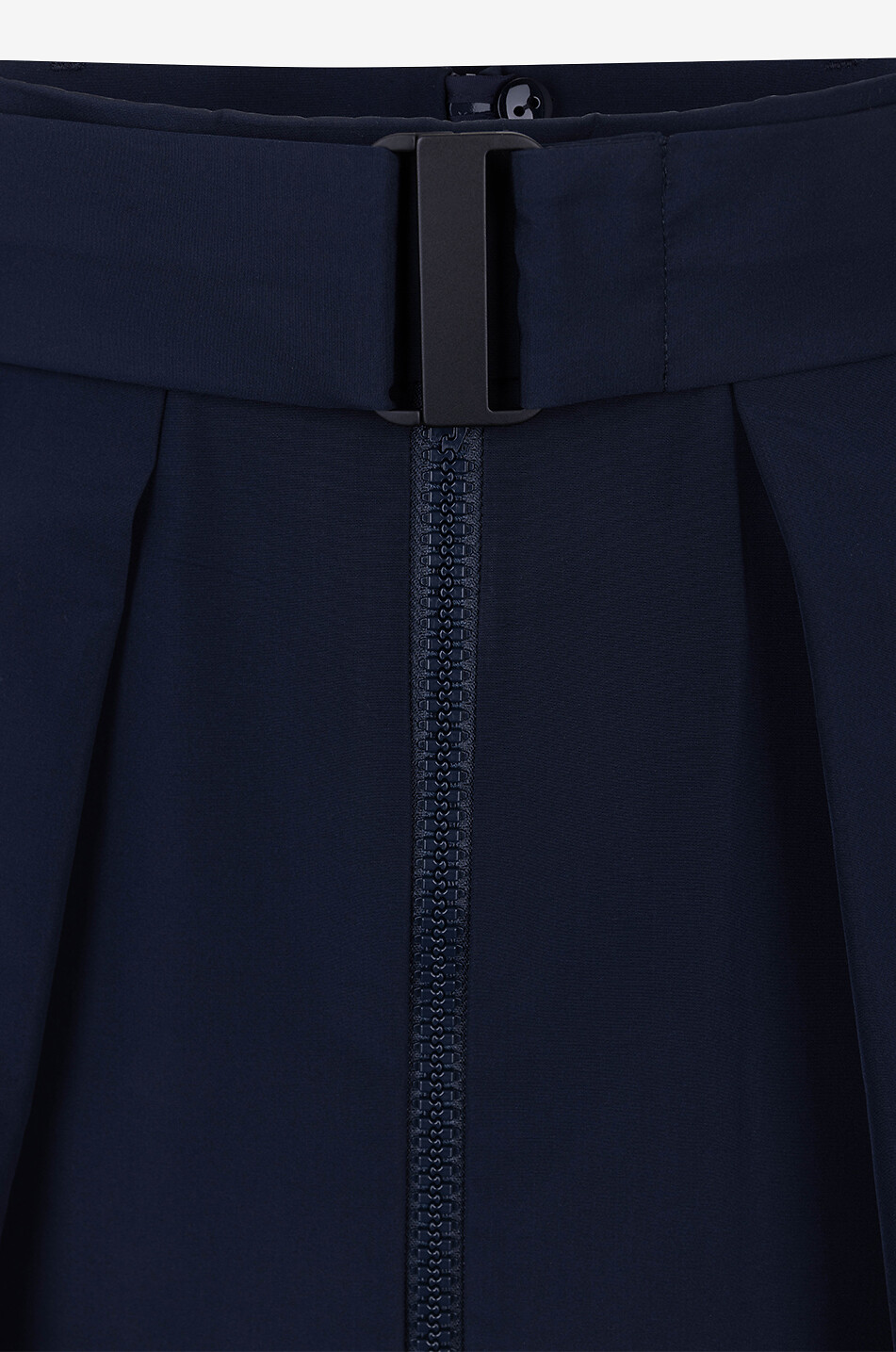 Jupe Courte Camaïeu Noir Taille M (FR38) - Tissu Toile à Pinces - Parfait état