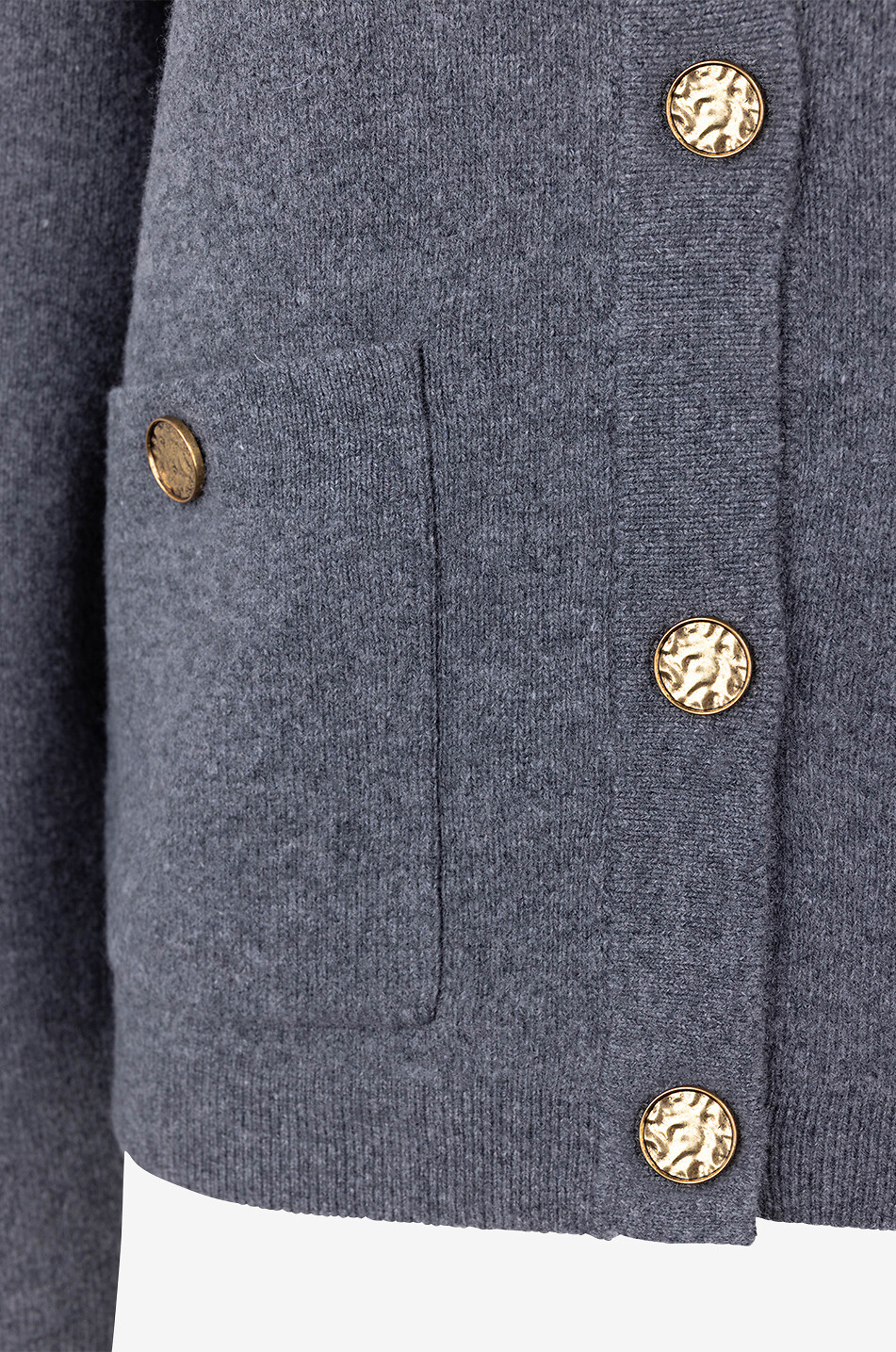 TOTEME Wool and cashmere cardigan Women GREY 3