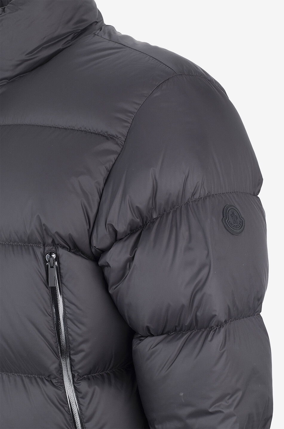 MONCLER Kurze Daunenjacke mit Stehkragen Tarn Herren SCHWARZ 3